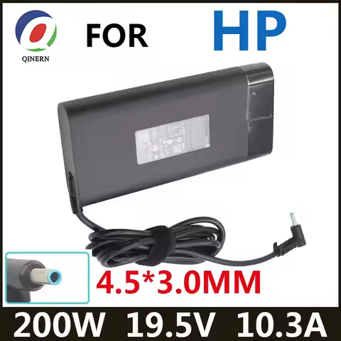 19.5V 10.3A 200W AC Laptop Power Adapter For HP ZBook 17 G5 Series, HP Laptop 15-dc0000 Series,TPN-D