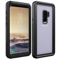 360 Degrees Full Body Protective Shell Samsung Galaxy S9 Plus Waterproof Case Shockproof Cover Galaxy S9+ Drop-proof Casing