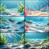 Aquarium Decorative Background Sticker Fish Tank HD Waterproof Background Self-Adhesive Wallpaper13