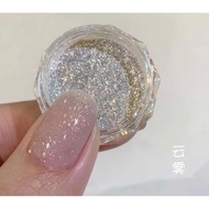 Fine emulsion set mixed with paint