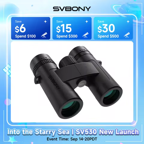 Svbony SV202 Upgraded ED Binoculars 8x32/8x42/10x42 IPX7 Waterproof Fogproof Bak4 Prism for Bird Wat