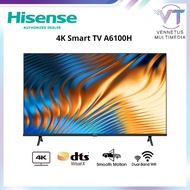 [FREE SHIP] HISENSE 43” 50” 55” 65" inch 4K UHD Smart TV A6100H Series DTS Virtual X 43A6100H 50A6100H 55A6100H 65A6100