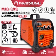 MIG-999 Mig Welding Machine Mig Welding Set Mesin Welding Gasless MIG/MMA/TIG 3in1 Inverter IGBT Wel