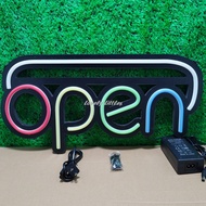 ป้ายไฟนีออน ป้ายไฟ OPEN ไฟประดับตกแต่ง ป้ายไฟสำรับตกแต่งหน้าร้าน