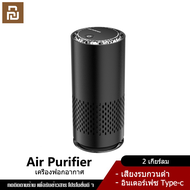 YouPin Official Store เครื่องฟอกอากาศเครื่องฟอกขนาดเล็ก PM2.5 USB ไอออนลบเครื่องฟอกอากาศในรถยนต์เครื