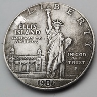 Imitation American Torch Silver Dollar Statue of Liberty IN GOD WE TRUST1906 Antique Silver Dollar D