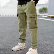 Quần kaki trẻ em M2 chất kaki dầy dặn co giãn tốt vận động thoải mái MQ LUXURY