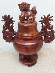 LƯ HƯƠNG- gỗ hương kích thước cao 50x25