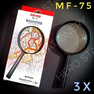 Joyko 75 mm 3x MF-75 lens magnifying glass