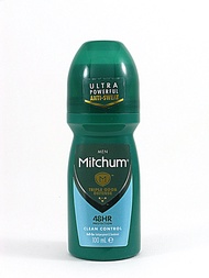 Mitchum โรลออน แบบลูกกลิ้ง สำหรับผู้ชาย กลิ่นคลีน คอลโทรล ขนาดสุดคุ้ม 100 ML.(MITCHUM CLEAN CONTROL)