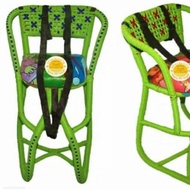 Handcrafted Rattan Bench Motorcycle Matic Bench