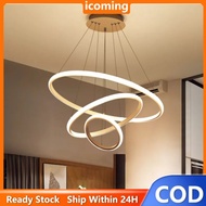 ready [COD]Lampu hias gantung ring/lampu gantung 3 ring 3 susun/3 ring