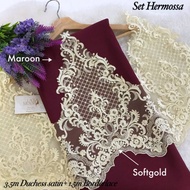 ❤️KAIN PASANG NIKAH BAJU PENGANTIN❤️ SET HANTARAN JIMAT DAN CANTIK, SEDONDON, BUTIK KAIN, VEIL, NET,