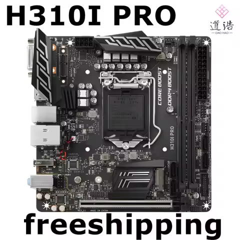 For H310I PRO Motherboard 32GB Support 8th Generation CPU LGA 1151 DDR4 H310 Mini-ITX Mainboard 100%