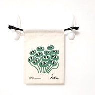 海藻 綠藻 收納 收納包 化妝包 帆布袋 水壺袋 環保袋 束口袋