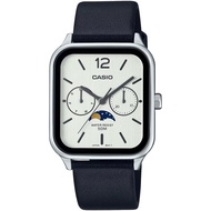 Casio MTP-M305L-7A MTP-M305L-7 Men's Classic Analog Leather Strap Watch