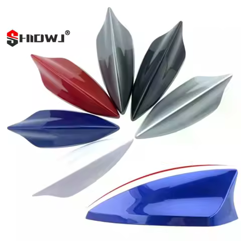 1Set Car Radio Aerials Signal Receiver Car Styling Universal 5D Shark Fin Antenna Suitable For Qashq