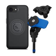 Quad Lock Motorcycle Handlebar Clamp Phone Mount Kit with Vibration Dampener and iPhone MAG Case