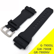 【Popular】 For G-SHOCK 7900 Soft Strap and Clasp G-7900SL GW-7900B GR-7900NV Watchband Band Sport Wat