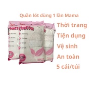 MaMa Premium Wash-Free Paper Disposable Panties 5c/bag