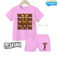 TUNG TUNG SAHUR CHILDREN'S SHIRT TUNG TUNG SAHUR CHILDREN'S SHIRT