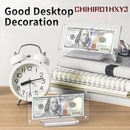 CHIHIRO1HXY3 Dollar Bill Picture Frame Holder, Transparent Commemorative Acrylic Display Frame, Stur