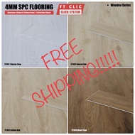 4mm SPC Flooring (FT-Clic) 24.03sf/box (10pcs) Brand: Floor Today