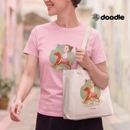 DOODLE [ Papillon - Bundle Set 2 in 1 ] Qi Illustration Exclusive Artist Edition Graphic Unisex T-sh