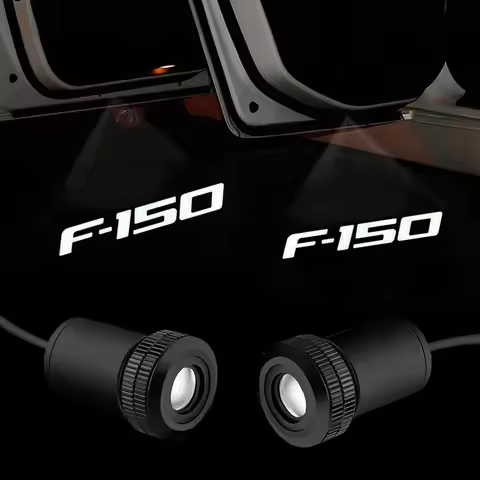 Emblem F150 Courtesy For Ford Door Light 2pcs Ford F-150 Shadow Light Puddle Door Light Carpet Lamp 
