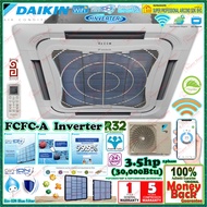 Daikin 3.5hp Ceiling Cassette Air Conditioner FCFC85AV1MF & RZFC85BVMM & Panel BCR50FMF ((WiFi)) R32