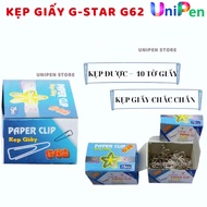 Combo of 2 boxes of G-star G62 Multi-Purpose Paper Clips/Paper Clips, Good Quality, Anti-Rust, Used 