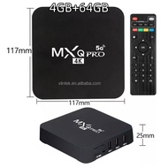 4K/HD กล่อง ดิจิตอลtv MXQ Pro Smart Box Quad Core Android10 RAM8G+128GB Wifi ดูบน Disney hotstar You