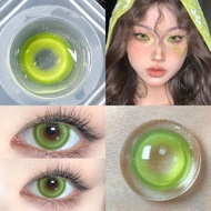 【Happybuynow】1pair(2pcs) Contact Lens Cosplay Holiday Celebration Colored Contact Lense Eye Beauty Makeup Yearly Use