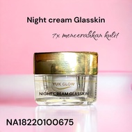 LET'S GLOW night cream glasskin 2/ night cream whitening/glowing night cream/glowing night cream/fac