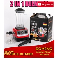 [MY STOCK]  domeng 3L 4500W Heavy Duty Blender Pengisar Tugas Berat Mixer Juicer High Power Blender 