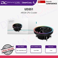 DeepCool UD551 ARGB CPU Cooler - 500-1800RPM
