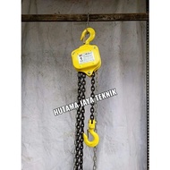 Chain Block Blok Katrol Takel Derek 1 Ton 10 Meter 10 M 10Meter