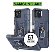 Case Hp Samsung A03 Hit Eye Ring Model Baru Hard Case Silicon Standing New Cover