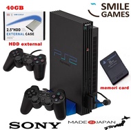 SONY-ps2 fat Hardisk external 40GB paket lengkap