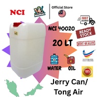 【Plastikmamak】NCI BRAND 20L TONG AIR BERSIH /BEKAS AIR MINUMAN/PLASTIC JERRY CAN 20L Jerry Can Tong 