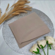 MUTIARA CAHAYA KERUDUNG - HIJAB KHIMAR SYARI PINGUIN 2 LAYER OVAL PED SOFT BAHAN CERUTI | KERUDUNG K