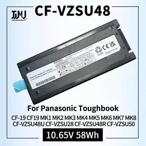 CF-VZSU48 58Wh Laptop Battery Compatible with Panasonic Toughbook CF-19 CF19 MK1 MK2 MK3 MK4 MK5 MK6