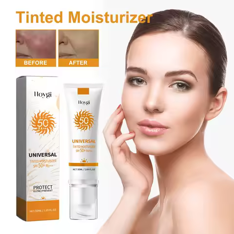 Hoygi Sunscreen whitening face sunscreen isolation makeup base moisturizing refreshing UV sunscreen 