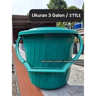 Plastic Bucket Lid/ 3 Gallon Handle Bucket/ 3 Gallon Plastic Water Bucket/ 11LT Plastic