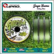 【Great discount】Eupro Godzilla X6 100m | 100% PE Braided Fishing Line | Tali Benang Pancing Sulam X6