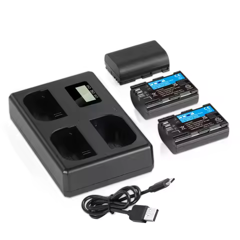 2800mAh LP-E6NH Replace LP-E6N LP-E6 Battery For Canon EOS R R5 R6 60D 70D 80D 90D 5D IV 5DS R 7D Ma