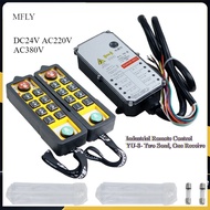YU-8 Industrial Hoist Remote Control Switch Waterproof Anti-Fall Crane Lift DC24V AC220V AC380V