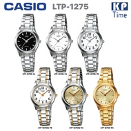 Casio นาฬิกาข้อมือผู้หญิง สายสแตนเลส รุ่น LTP-1275 ของแท้ประกันศูนย์ CMG