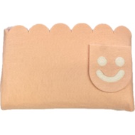 【🌸 Pink Non-Woven Foldable Storage Bag] Simple Practical Organize Storage Bag 🧺 A1-1
