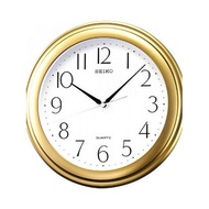 [Powermatic] Seiko QXA576GN Analog White Dial Gold Tone Wall Clock QXA576G